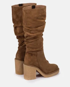 Botte à Talon GELA-002 Marron
