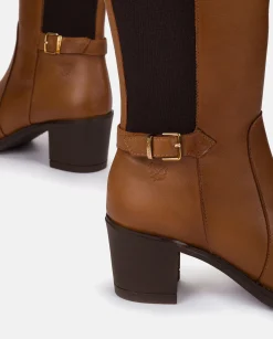 Botte à Talon LILLE-011 Cuir