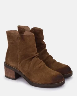 Bottine à Talon MESINA-003 Marron