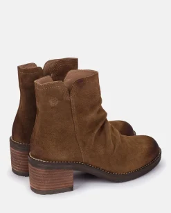 Bottine à Talon MESINA-003 Marron