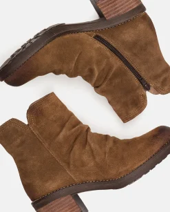 Bottine à Talon MESINA-003 Marron