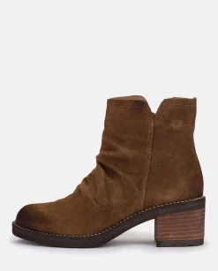 Bottine à Talon MESINA-003 Marron