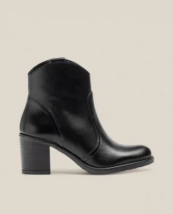 Bottine à Talon ORNE-003 Noir