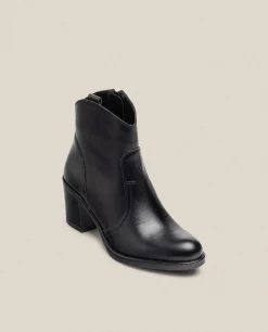 Bottine à Talon ORNE-003 Noir