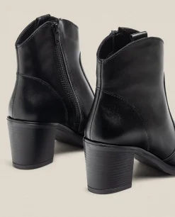Bottine à Talon ORNE-003 Noir