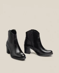 Bottine à Talon ORNE-003 Noir