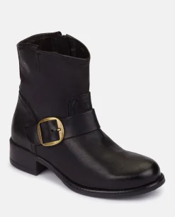 Bottine Plat MONS-001 Noir