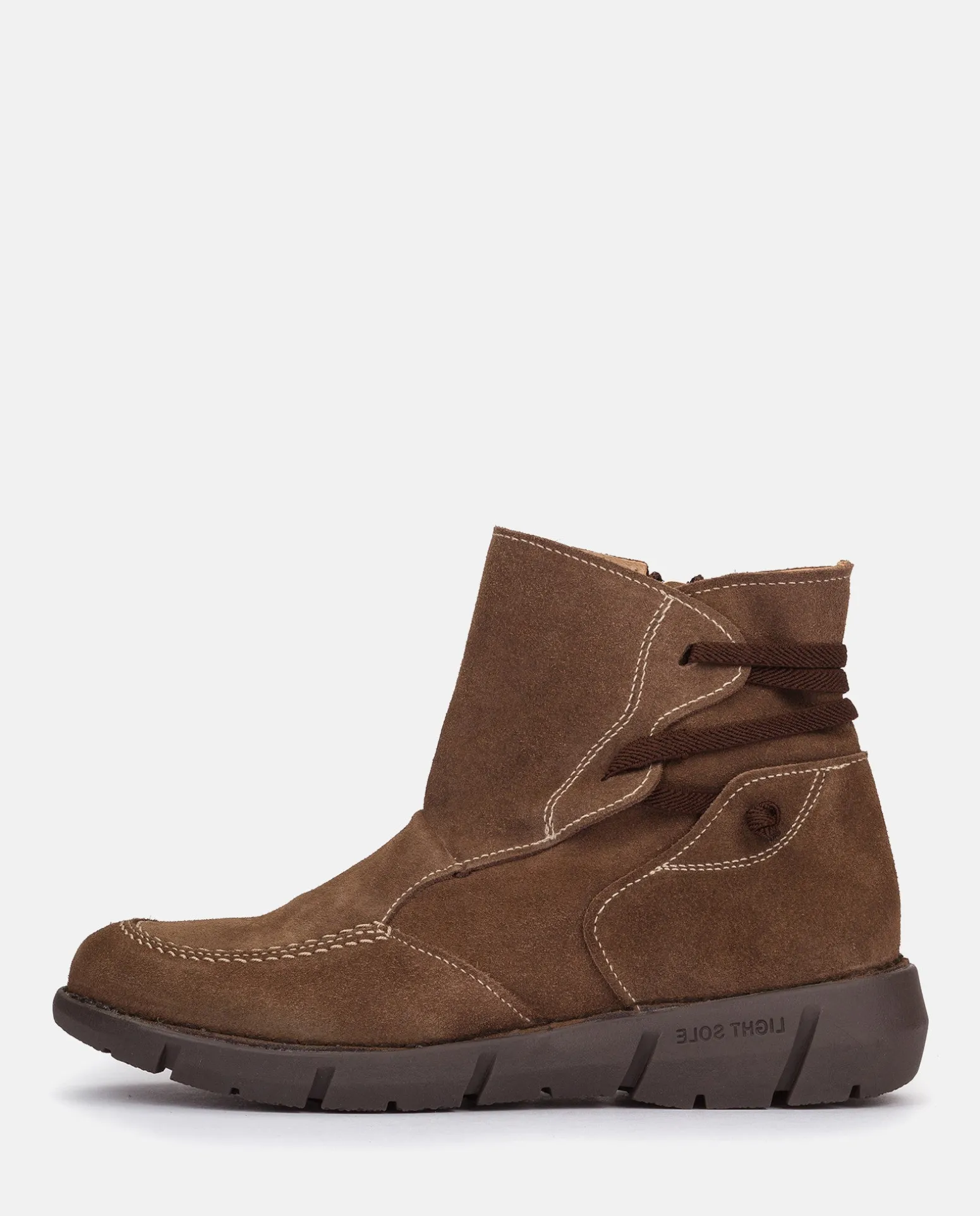 Bottine Plat OLBA-001 Marron