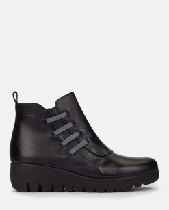 Bottine Plate ATENAS-033 Noir