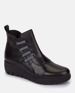 Bottine Plate ATENAS-033 Noir