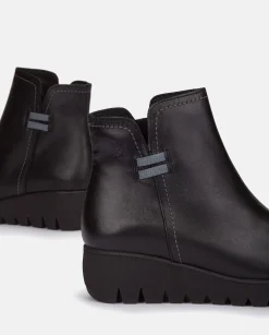 Bottine Plate ATENAS-032 Noir
