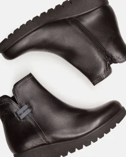 Bottine Plate ATENAS-032 Noir