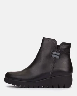Bottine Plate ATENAS-032 Noir