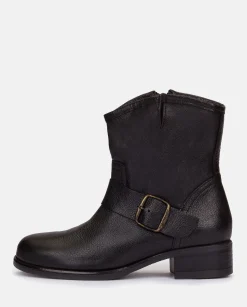 Bottine Plate CAMBRA-001 Noir
