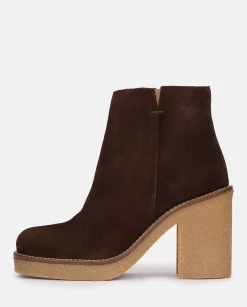 Bottines à Talon GELA-001 Marron