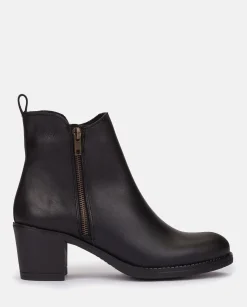 Bottines à Talon LILLE-012 Noir