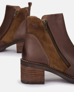 Bottines à Talon MESINA-002 Marron