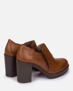 Bottines à Talon PILSEN-005 Marron