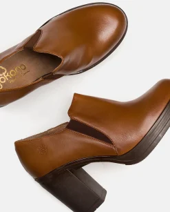 Bottines à Talon PILSEN-005 Marron