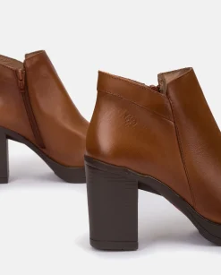 Bottines à Talon PILSEN-004 Marron