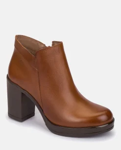 Bottines à Talon PILSEN-004 Marron