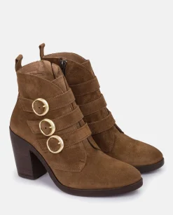 Bottines à Talon TOURS-005 Marron