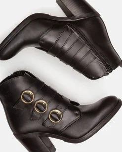 Bottines à Talon TOURS-005 Noir