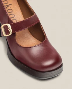 Chaussure à Talon KOLIN-010 Bordeaux