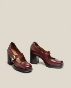 Chaussure à Talon KOLIN-010 Bordeaux