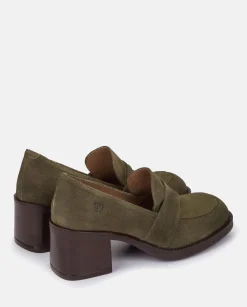 Chaussure à Talon LANDAS-001 Vert