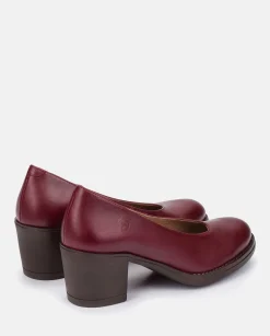 Chaussure à Talon LILLE-007 Bordeaux