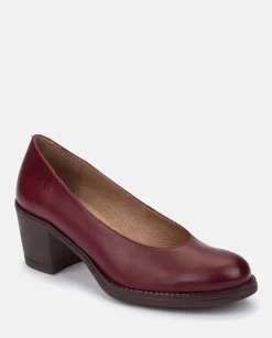 Chaussure à Talon LILLE-007 Bordeaux
