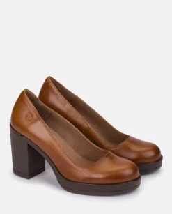 Chaussure à Talon PILSEN-007 Cuir