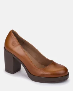 Chaussure à Talon PILSEN-007 Cuir