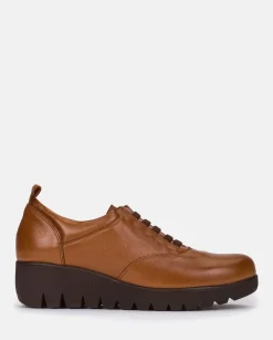 Chaussure Plate ATENAS-035 Marron