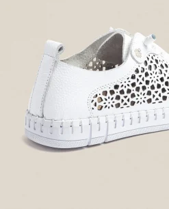 Chaussure Plate FLOW-002 Blanc