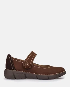 Chaussure Plate OLBA-005 Marron