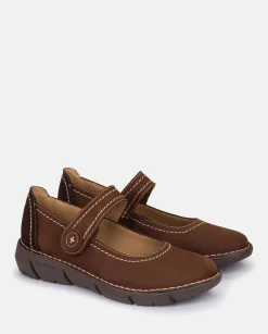 Chaussure Plate OLBA-005 Marron