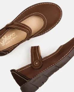 Chaussure Plate OLBA-005 Marron