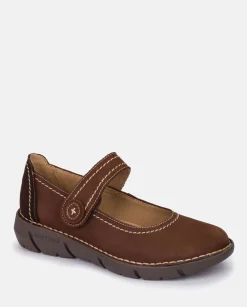 Chaussure Plate OLBA-005 Marron