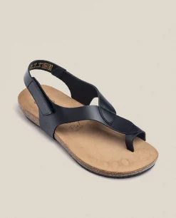 Sandale Plate IBIZA-174 Noir