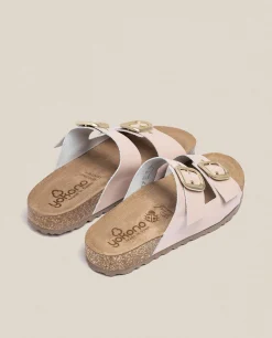 Sandale Plate JERBA-136 Beige