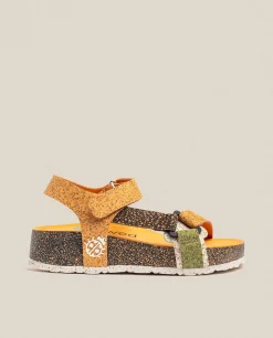 Sandales à Plateforme West 007 Orange